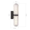 Светильник настенный ST-Luce черный/прозрачный LED 1*11W 4000K SL6144.401.01