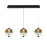 Подвесной светильник Delight Collection MD24022079 MD24022079-3B black/amber