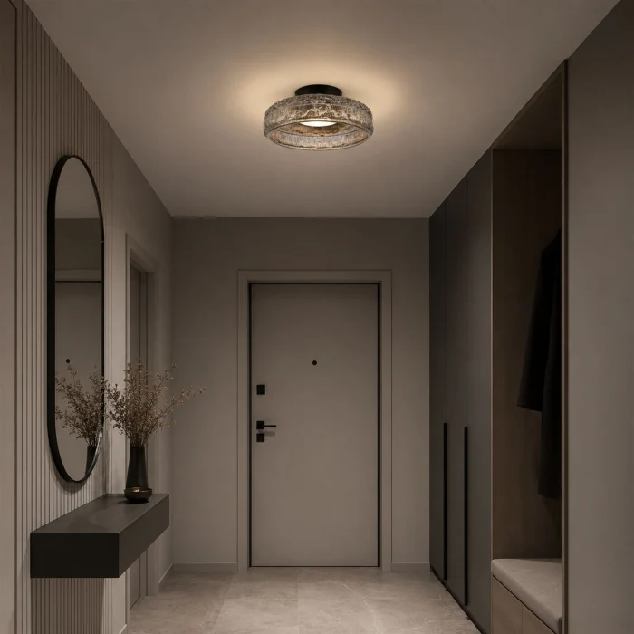 Светильник потолочный ST-Luce черный/дымчатый LED 1*15W 4000K SL6143.412.01
