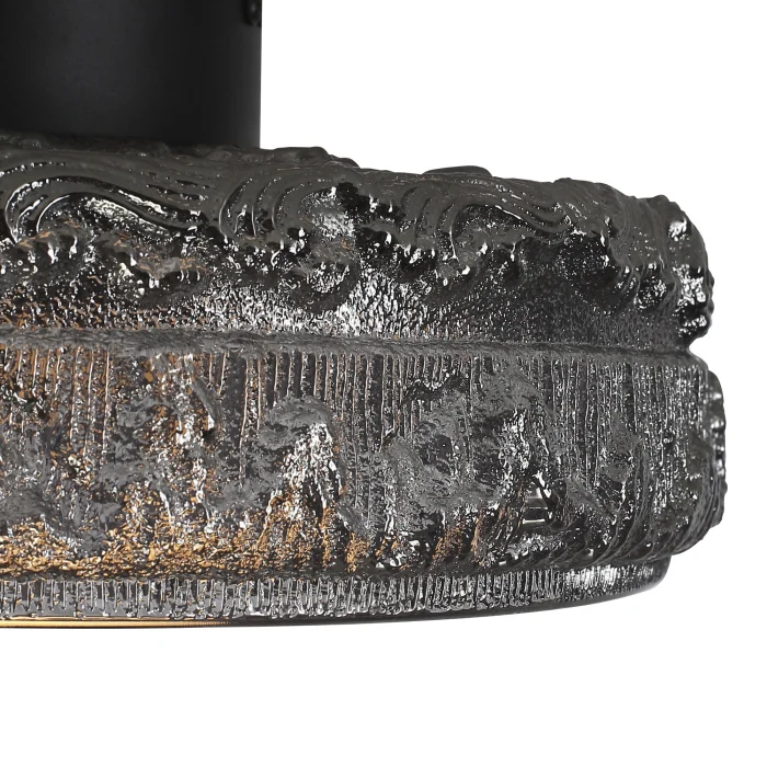 Светильник потолочный ST-Luce черный/дымчатый LED 1*15W 4000K SL6143.412.01