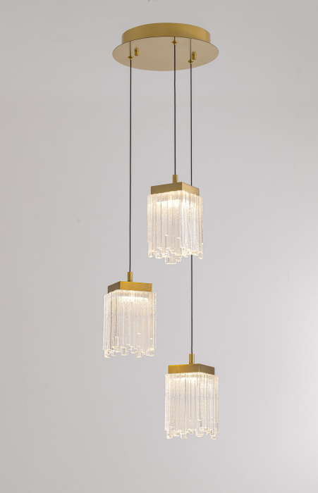 Подвесной светильник Delight Collection MD25020403 MD25020403-3A2 satin gold