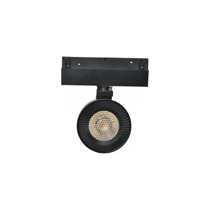 Светильник трековый магнитный iLedex VISION 4822-010-D82-12W-38DG-4000K BK (W/W)