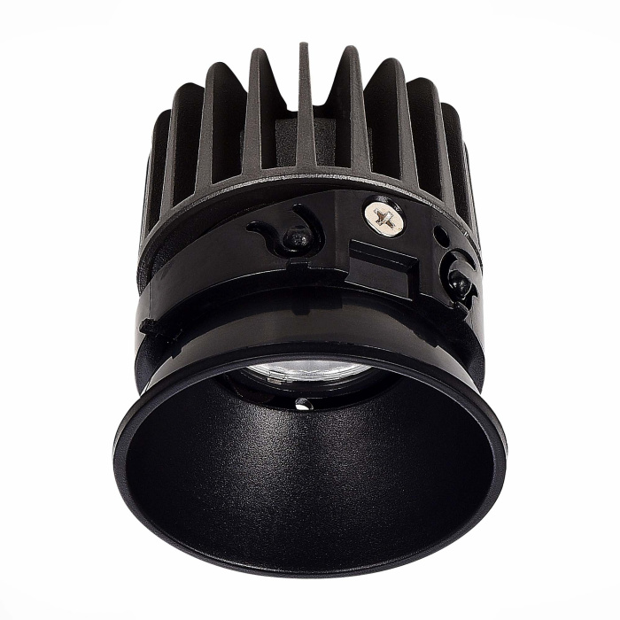 Светодиодный модуль Черный LED 1*7W 4000K 560Lm Ra90 36° IP20 D69xH75 220-240V(глянец) ST851.448.07