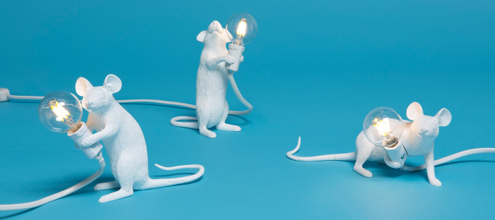 Лампа светодиодная Seletti Mouse Lamp 15220L
