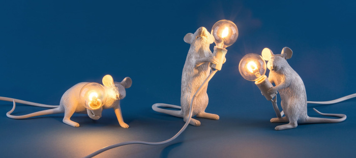 Лампа светодиодная Seletti Mouse Lamp 15220L