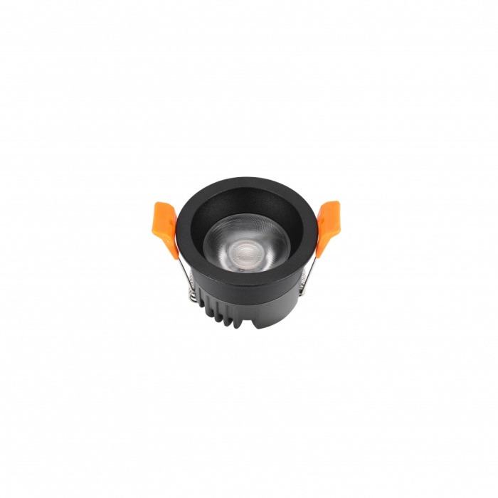 Светильник встраиваемый iLedex Mars DIM 107-7W-D64-3000K-24DG-BK