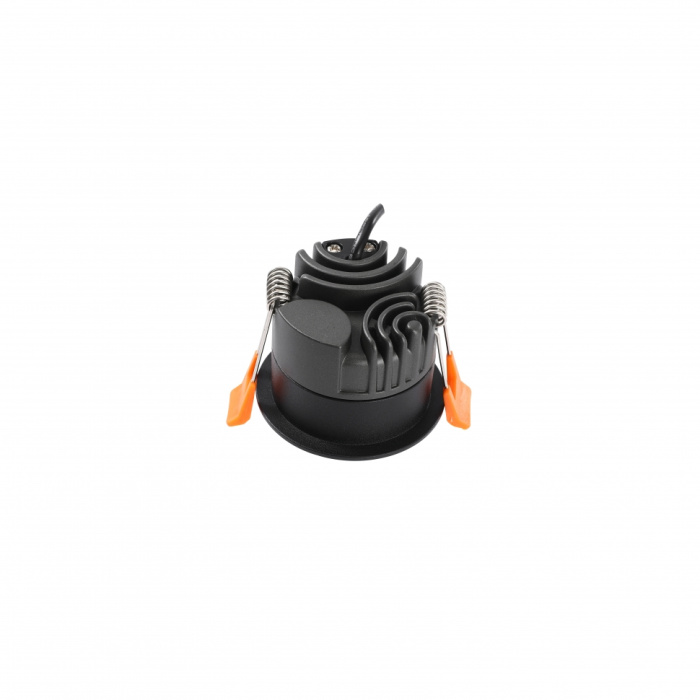 Светильник встраиваемый iLedex Mars DIM 107-7W-D64-3000K-24DG-BK