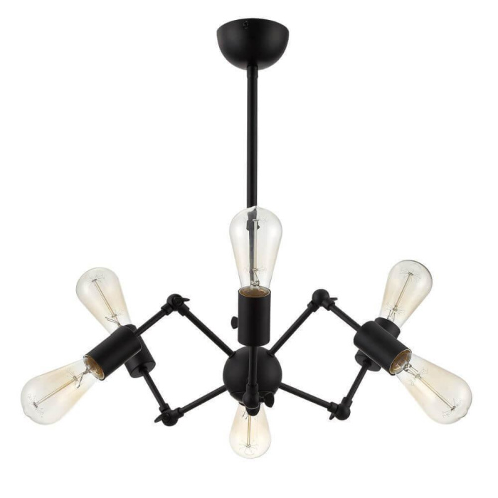 Потолочная люстра Arte Lamp A9190LM-6BK