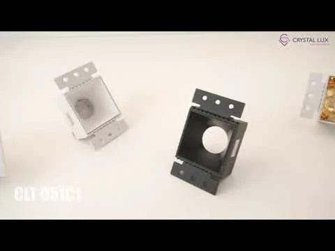 Светильник встраиваемый Crystal Lux CLT 051C1 WH-CH