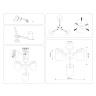 Потолочный светильник Ambrella Light Traditional TR83112