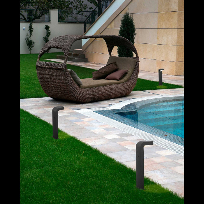 Фонарный столбик Klamp Dark grey beacon lamp h.660mm