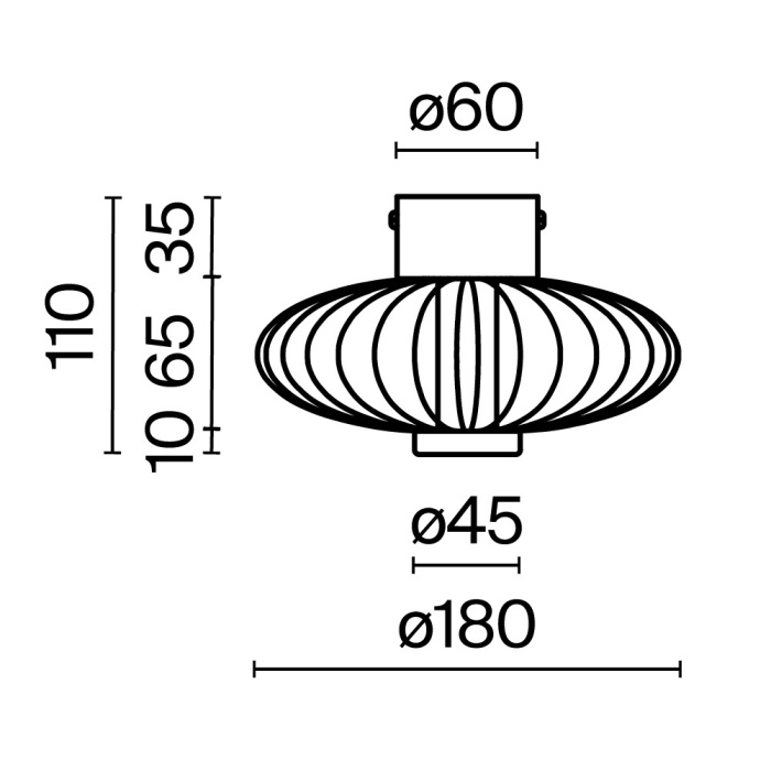 Бра Maytoni Amulet MOD555WL-L3G3K