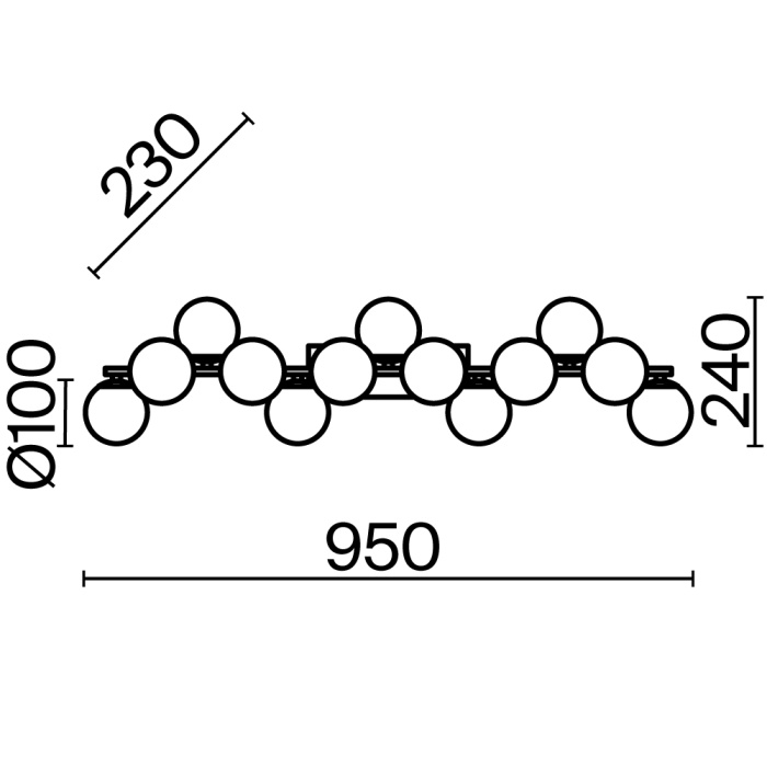 Бра Maytoni Dallas MOD547WL-13B