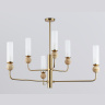 Люстра на штанге с мрамором AMBRELLA light LH53251