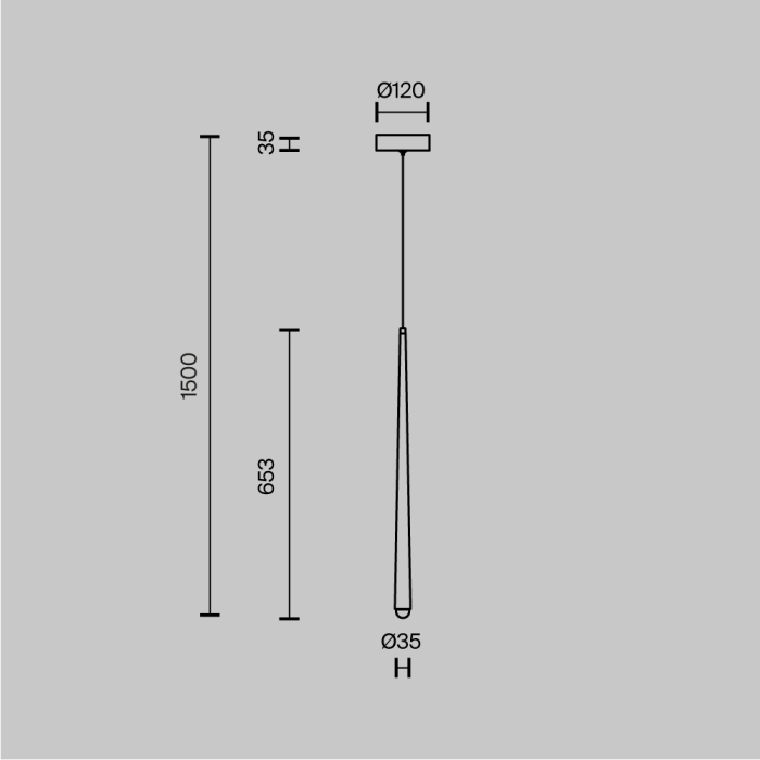 Подвесной светильник Maytoni Cascade MOD132PL-L6BK