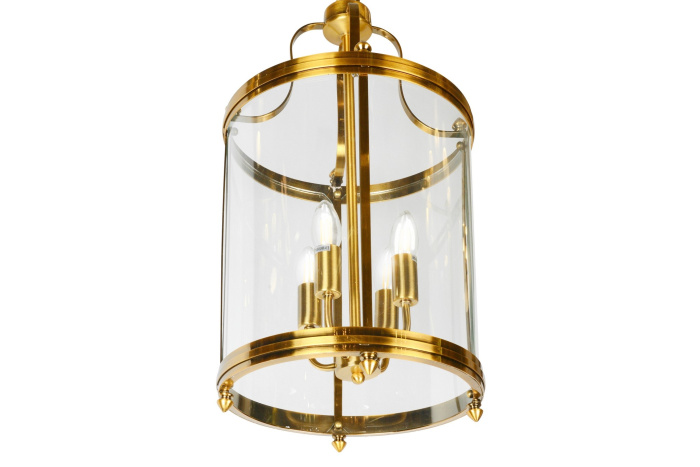 Подвесная люстра iLamp East 8946-4 Золотая