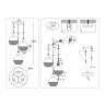 Светильник подвесной AMBRELLA light TR8503