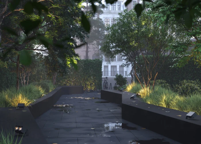 Садово-парковый светильник Maytoni Spot O486FL-L10GF3K