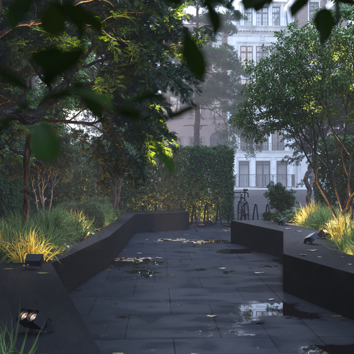 Садово-парковый светильник Maytoni Spot O486FL-L10GF3K