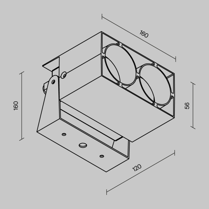 Садово-парковый светильник Maytoni Spot O486FL-L10GF3K