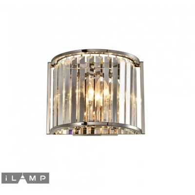 Настенный светильник iLamp QEENS W2553-2 NICKEL