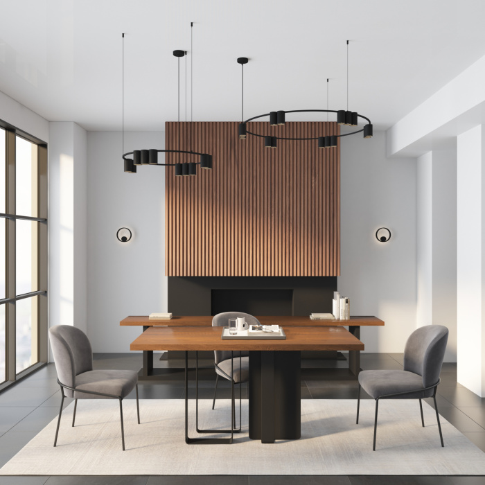 Подвесной светильник Denkirs Orbit DK4065-BK