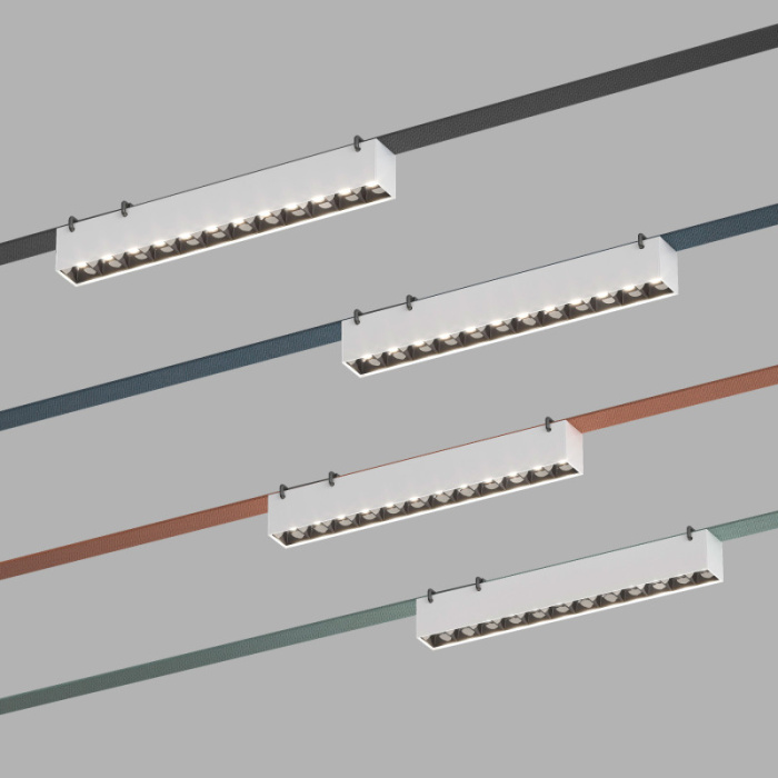 Светильник на шине Denkirs BELTY GRILL DK5570-WB