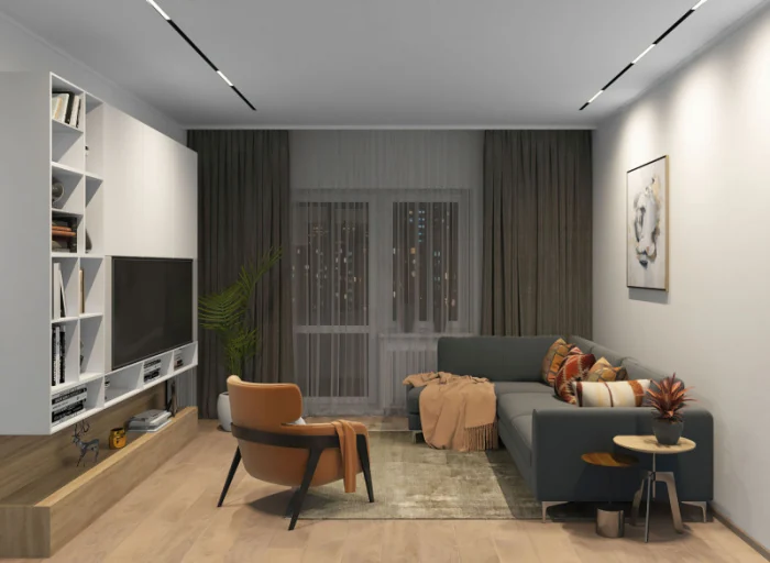 Светильник на шине Denkirs SMART LINEAR DK8004-BK