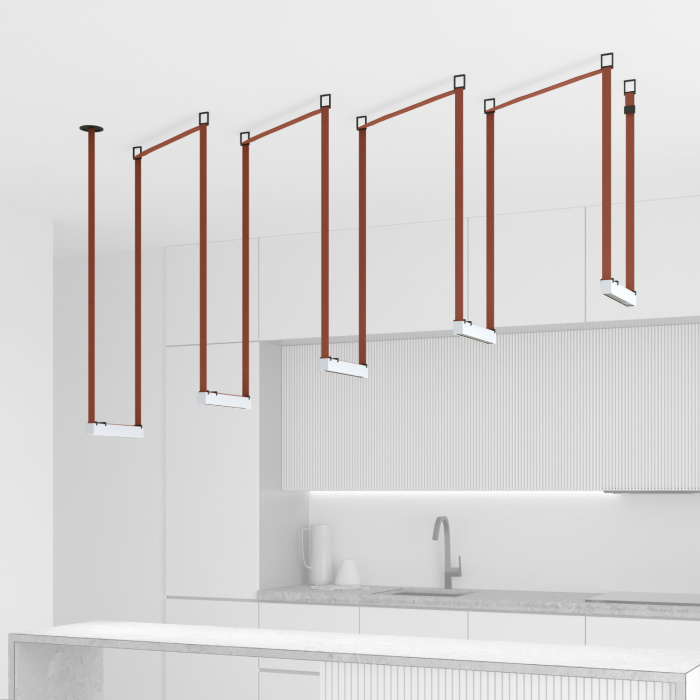 Трек-система Denkirs Belty SET DK55SET17-01-BR