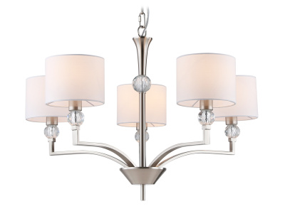 Подвесная люстра с абажурами и хрусталем Ambrella light LH71121