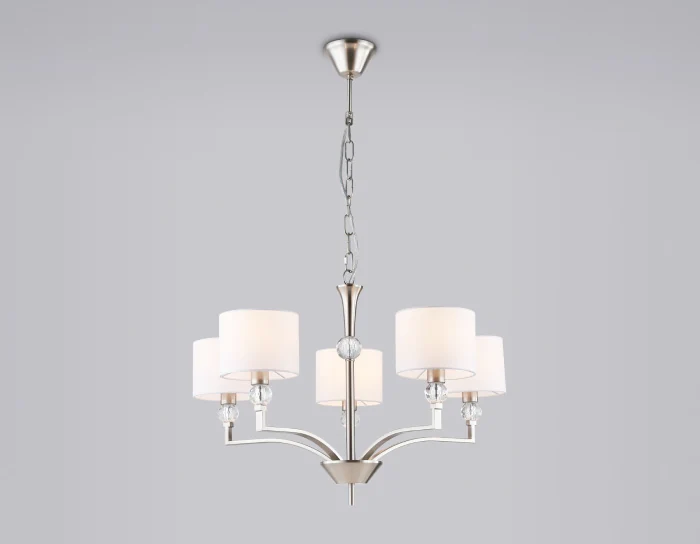 Подвесная люстра с абажурами и хрусталем Ambrella light LH71121