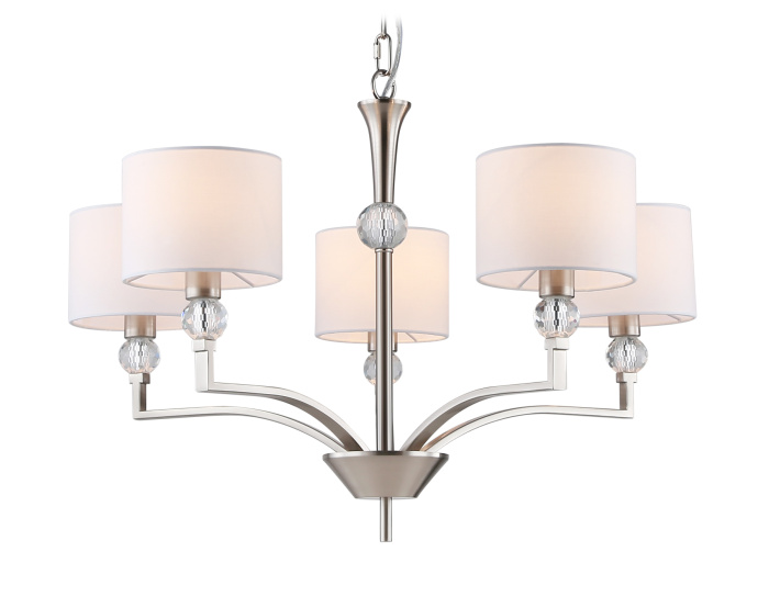 Подвесная люстра с абажурами и хрусталем Ambrella light LH71121