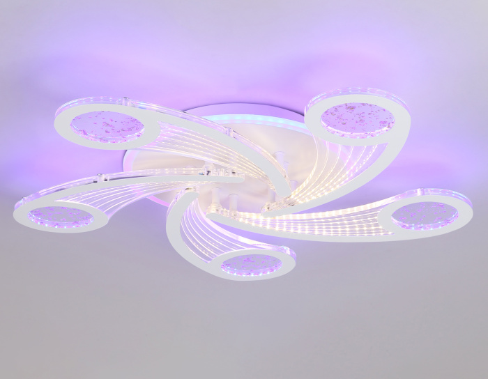 Потолочный светодиодный светильник с пультом Ambrella light FA4476