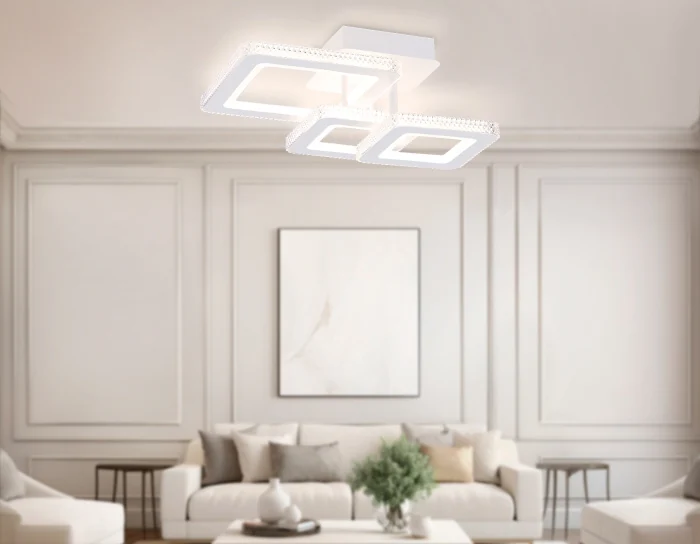 Потолочный светодиодный светильник с пультом Ambrella light FA8877