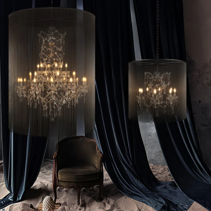 Торшер LOFT IT Vaille Crystal 10450F