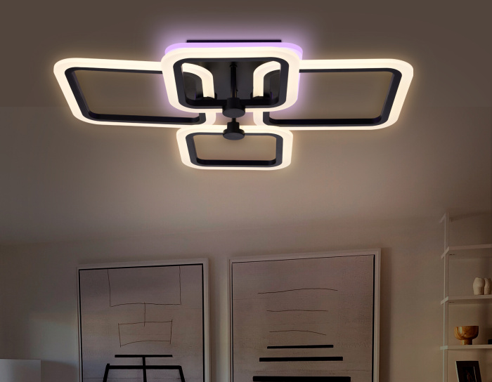 Потолочный светодиодный светильник с пультом Ambrella light FA531