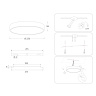 Потолочный светодиодный светильник Ambrella light FV5522