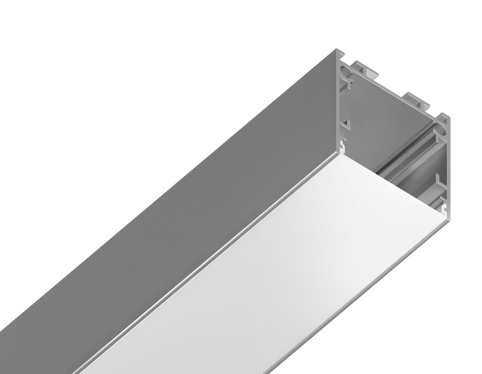 Алюминиевый профиль накладной/подвесной "Profile System" 25*25 для светодиодной ленты до 23мм Ambrella light GP2500AL