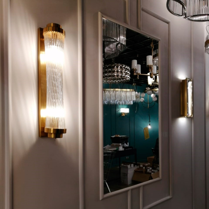 Бра Cloyd KIZY-A W2 / выс. 61 см - латунь (арт.20142)