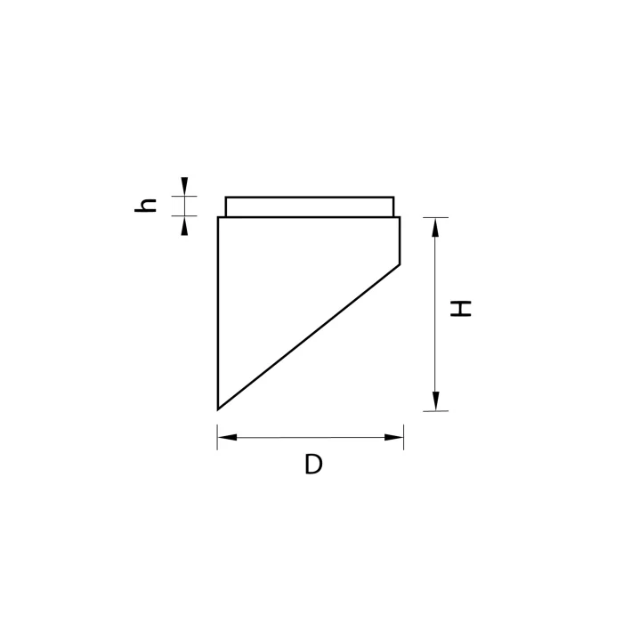 Насадка торцевая на светильник Rullo Lightstar 201490