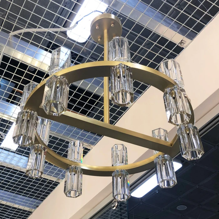 Люстра Cloyd RECOLE C18 / Ø55 см - латунь (арт.10463)