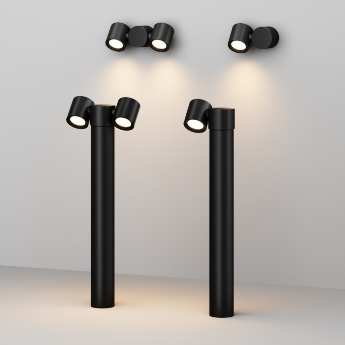 Садово-парковый светильник Maytoni Wall street O010FL-02B