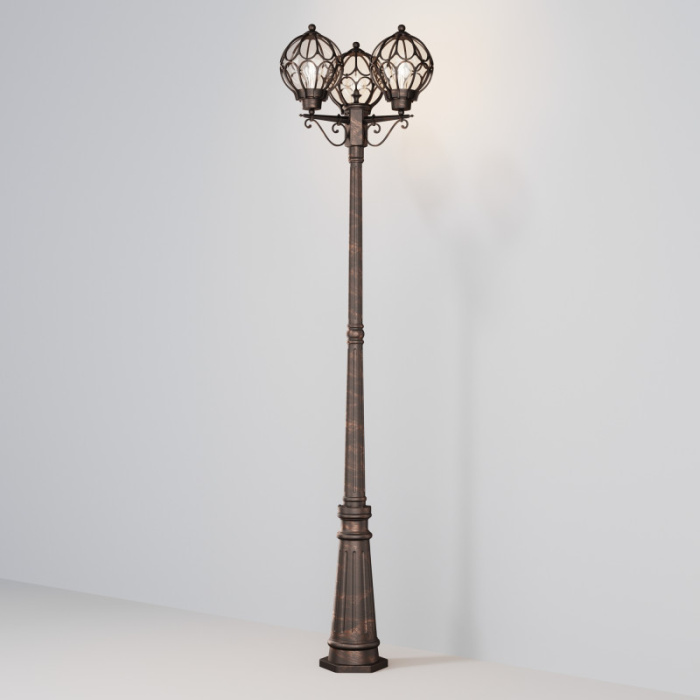 Садово-парковый светильник Maytoni VIA O023FL-03G