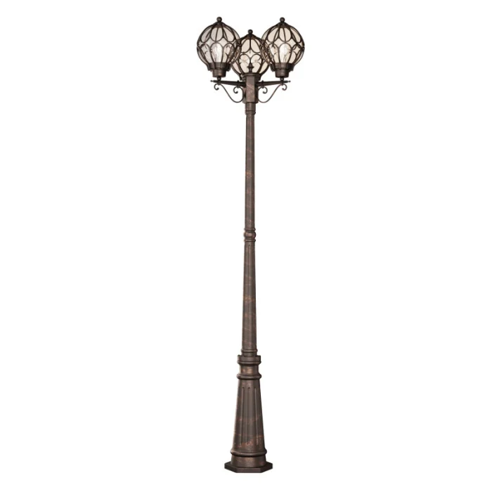 Садово-парковый светильник Maytoni VIA O023FL-03G