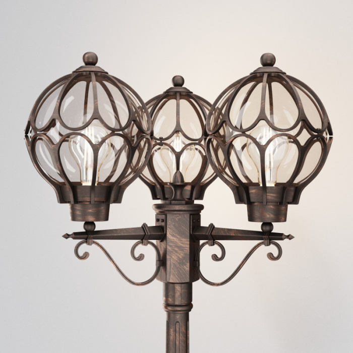 Садово-парковый светильник Maytoni VIA O023FL-03G