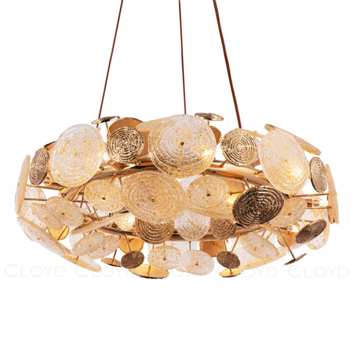 Люстра Cloyd SOLAR C15 / Ø79 см - золото (арт.10702)