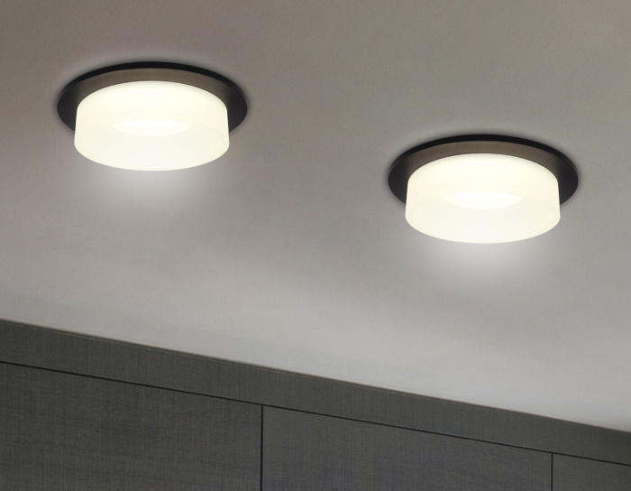 Встраиваемый точечный светильник с акрилом Ambrella light TN1312