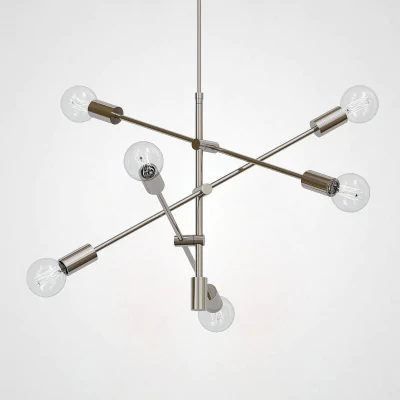 Люстра Mobile Chandelier - Large 6 хром ImperiumLoft
