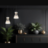Светильник подвесной со стеклянным плафоном TRADITIONAL AMBRELLA LIGHT TR3403