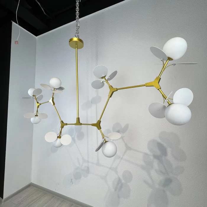 Люстра на штанге MATISSE M L120 White ImperiumLoft